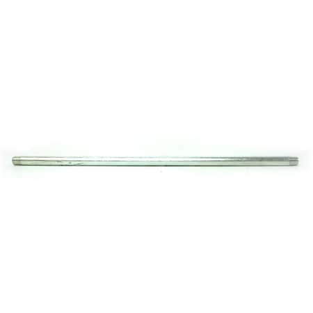 Thrifco Plumbing 3/8 Inch x 12 Inch Galvanized Steel Nipple 5219102